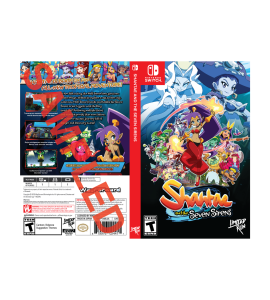 Shantae and the Seven Sirens Best Buy Exclusive Cover Sheet (cover 02)